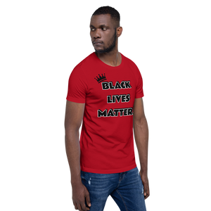 BLM (Black Font) Short-Sleeve Unisex T-Shirt