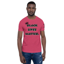 BLM (Black Font) Short-Sleeve Unisex T-Shirt