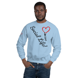 No Love Lost "Social Life" Crew Neck Sweatshirt