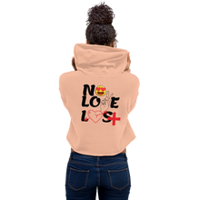 No Love Lost Logo Crop Hoodie