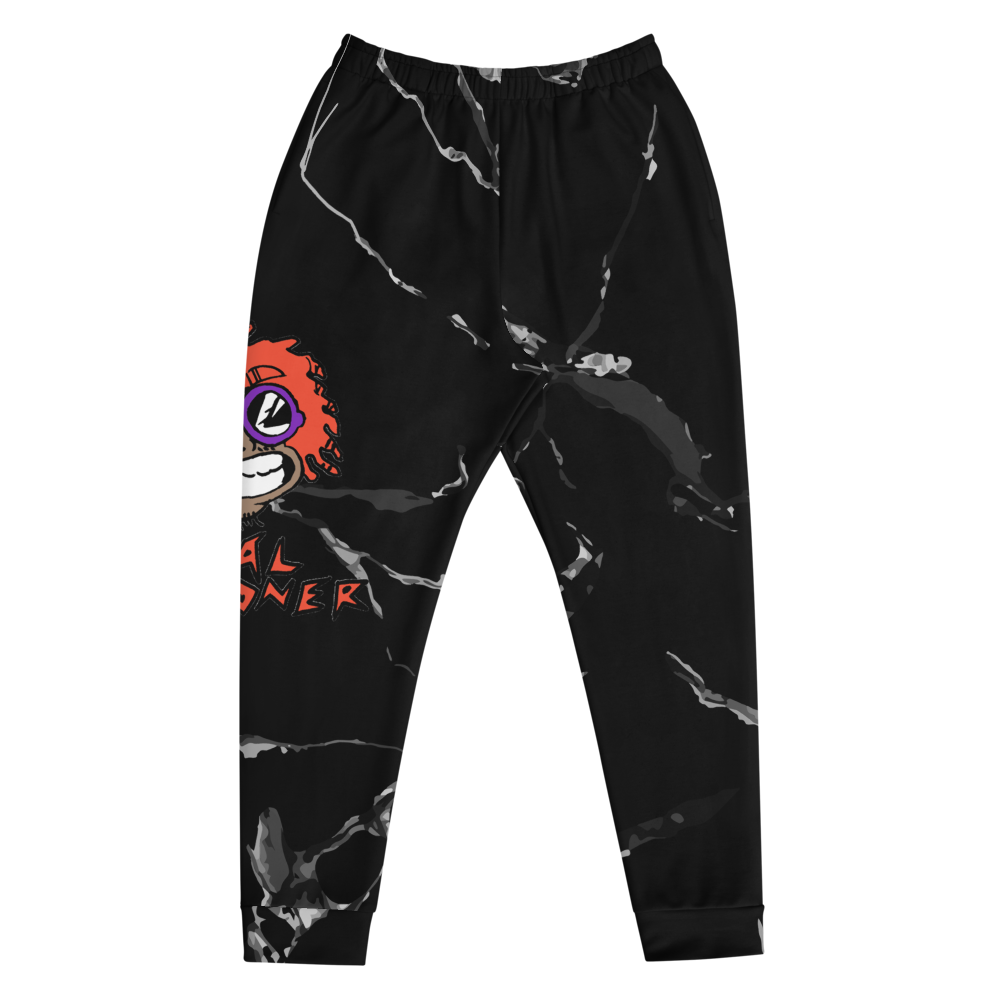 Mumble Rap Black Marble Unisex Joggers