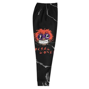 Mumble Rap Black Marble Unisex Joggers