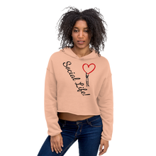 No Love Lost "Social Life" Crop Hoodie