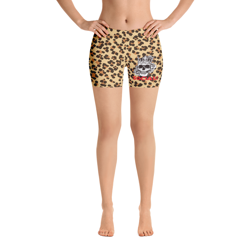 Leopard Crown Holder All-Over Tights