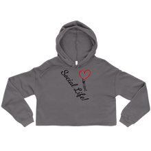 No Love Lost "Social Life" Crop Hoodie