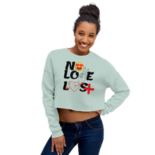 No Love Lost Logo Crop Sweatshirt