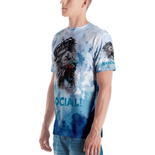 King Of The Jungle Blue All - Over Men's T-shirt