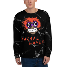 Mumble Rap Black Marble Unisex Sweatshirt