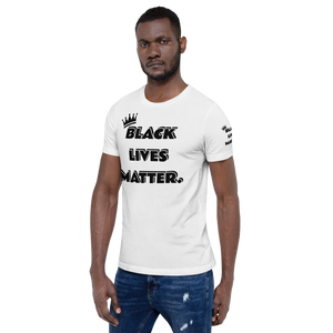 BLM (Black Font) Short-Sleeve Unisex T-Shirt