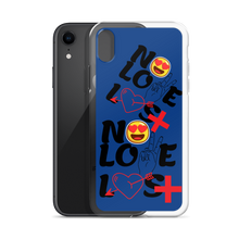 No Love Lost Blue iPhone Case