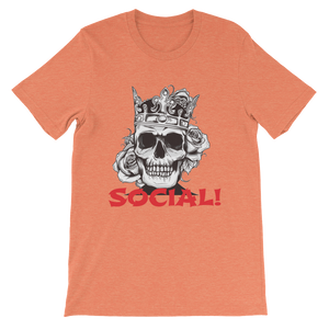 Crown Holder Various Colors Short-Sleeve Unisex T-Shirt