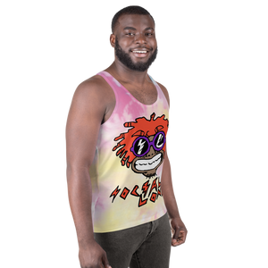 Mumble Rap Tie Dye All-Over Print Unisex Tank Top