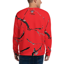 Mumble Rap Red Marble Unisex Sweatshirt