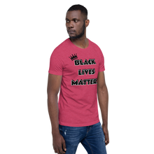 BLM (Black Font) Short-Sleeve Unisex T-Shirt