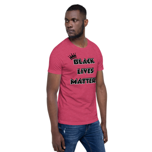 BLM (Black Font) Short-Sleeve Unisex T-Shirt