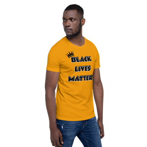 BLM (Black Font) Short-Sleeve Unisex T-Shirt