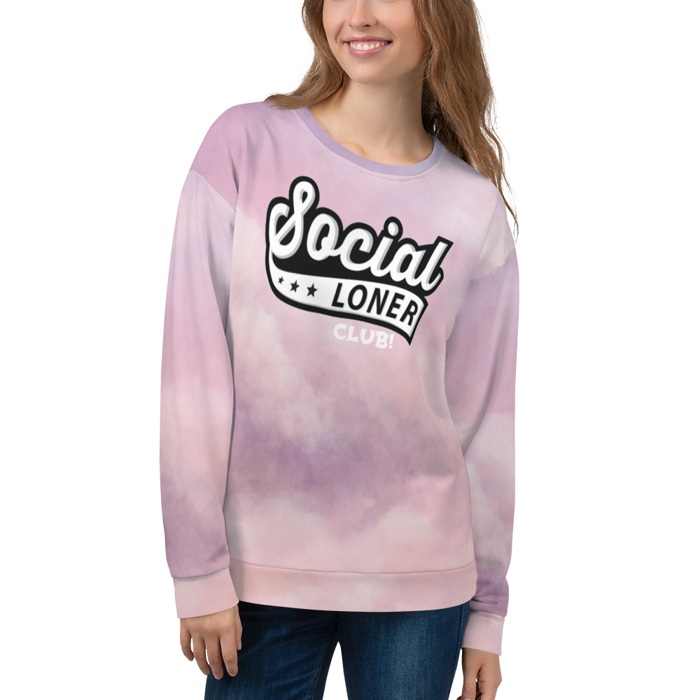 Signature Logo Clouds Unisex Sweatshirt