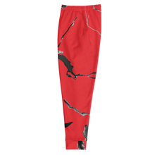 King of the Jungle Red Marble Unisex Joggers