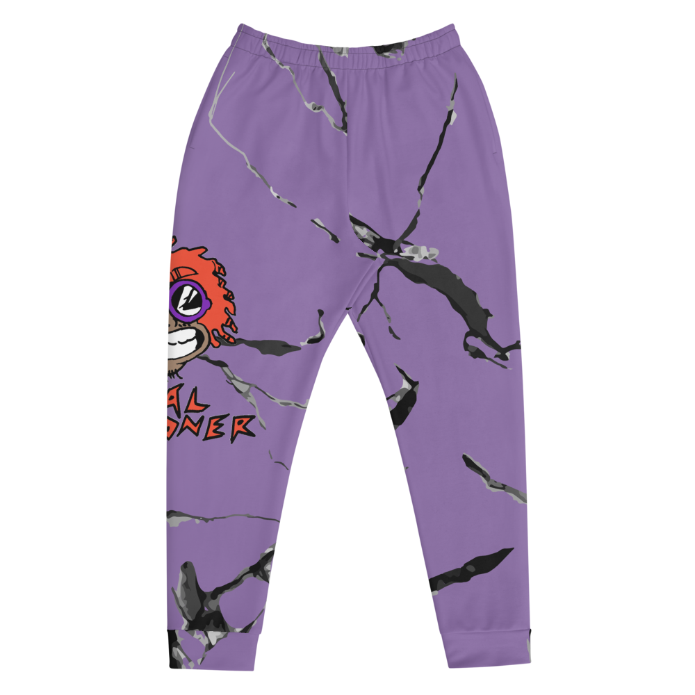 Mumble Rap Purple Marble Unisex Joggers