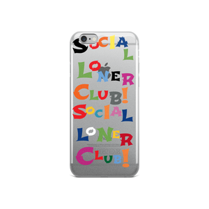 SLC Rainbow Black iPhone Cases