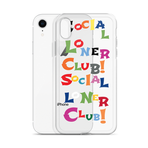 SLC Rainbow Black iPhone Cases