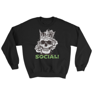 Crown Holder Crewneck Sweatshirt in multiple colors w/ green script