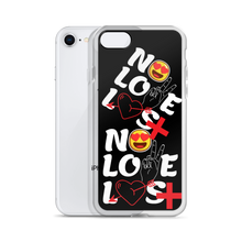 No Love Lost Black iPhone Case