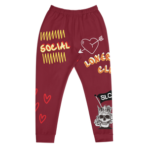 Freestyle V1. Burgundy Unisex Joggers