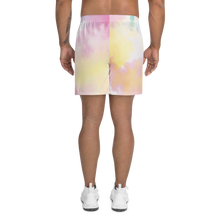 Mumble Rap Tie Dye All-Over Men's Athletic Long Shorts