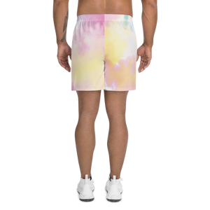 Mumble Rap Tie Dye All-Over Men's Athletic Long Shorts