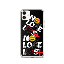 No Love Lost Black iPhone Case