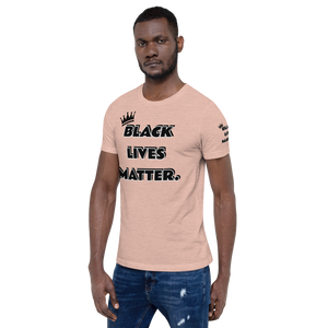 BLM (Black Font) Short-Sleeve Unisex T-Shirt