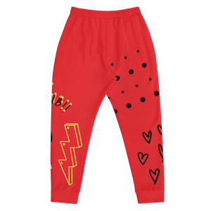 Freestyle V1. Red Unisex Joggers