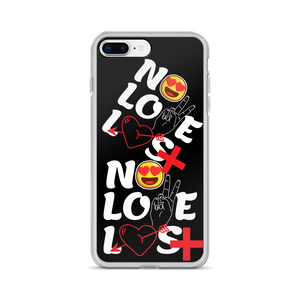 No Love Lost Black iPhone Case