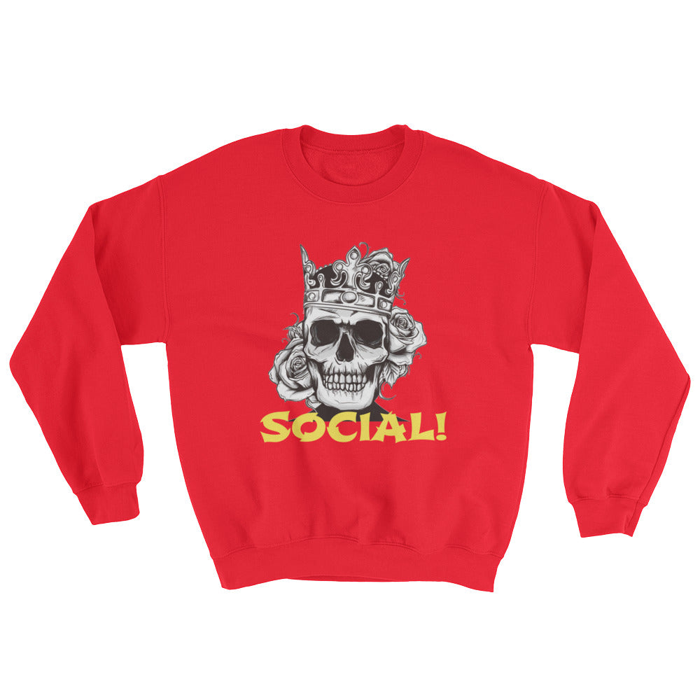 Crown Holder Unisex Crew in Red