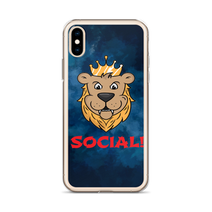 Young King Blue iPhone Case