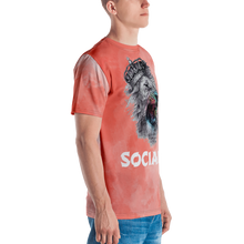 King Of The Jungle Coral All - Over Men's T-shirt