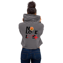 No Love Lost Logo Crop Hoodie