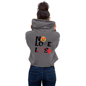 No Love Lost Logo Crop Hoodie