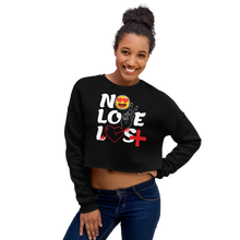 No Love Lost Logo Crop Sweatshirt