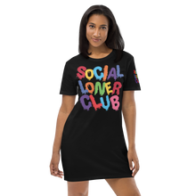 SLC RAINBOW DRIP Organic cotton t-shirt dress