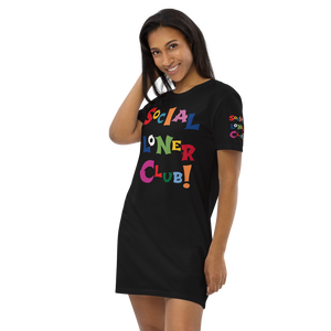 SLC Rainbow Organic cotton t-shirt dress