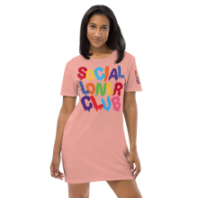 SLC RAINBOW DRIP Organic cotton t-shirt dress