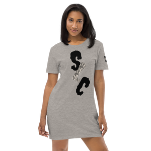SLC Zebra Print Organic cotton t-shirt dress