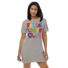 SLC RAINBOW DRIP Organic cotton t-shirt dress
