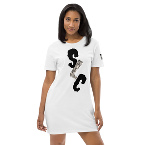 SLC Zebra Print Organic cotton t-shirt dress