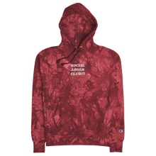 SLC!! Unisex Champion tie-dye Mulled Berry Hoodie