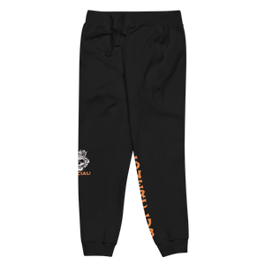 Crown Holder Orange Font Unisex Joggers