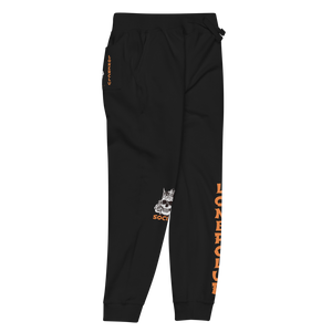 Crown Holder Orange Font Unisex Joggers