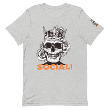 Crown Holder Orange Font Unisex T-Shirt